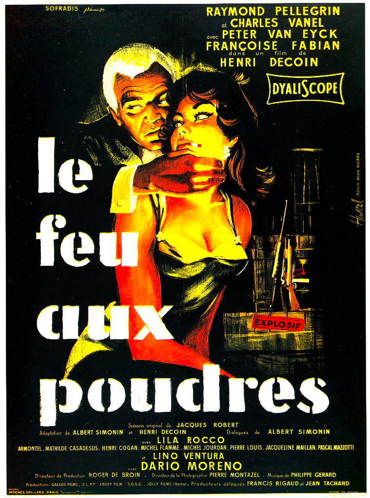 Peter van Eyck in Le feu aux poudres (1957)