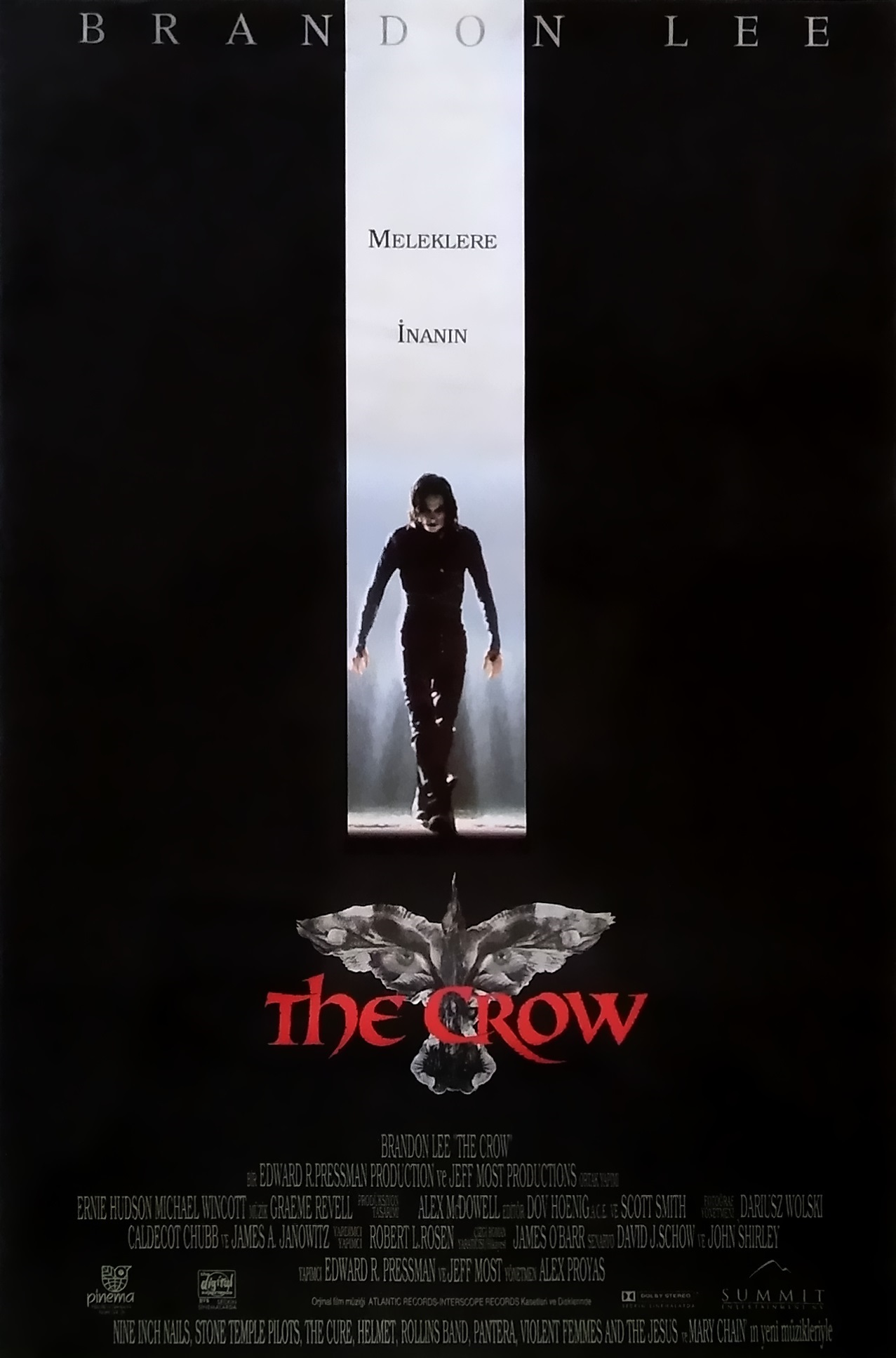 Brandon Lee in The Crow (1994)