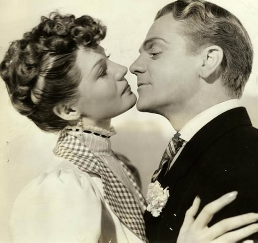 James Cagney and Rita Hayworth in The Strawberry Blonde (1941)