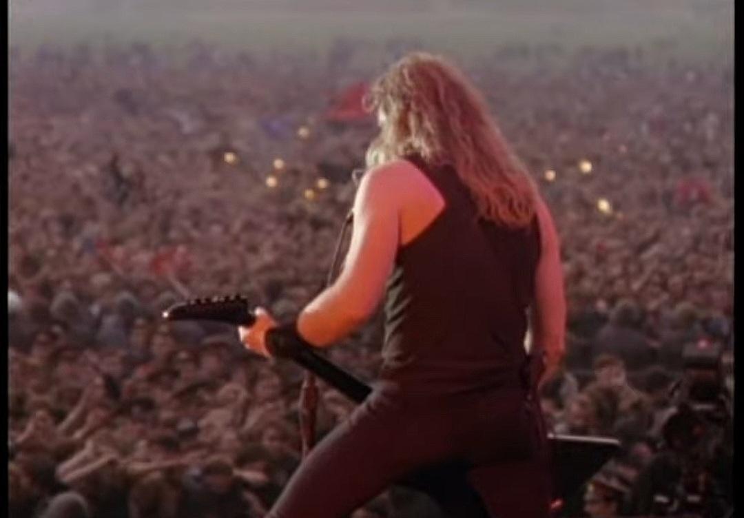 James Hetfield and Metallica in Ode to Harold