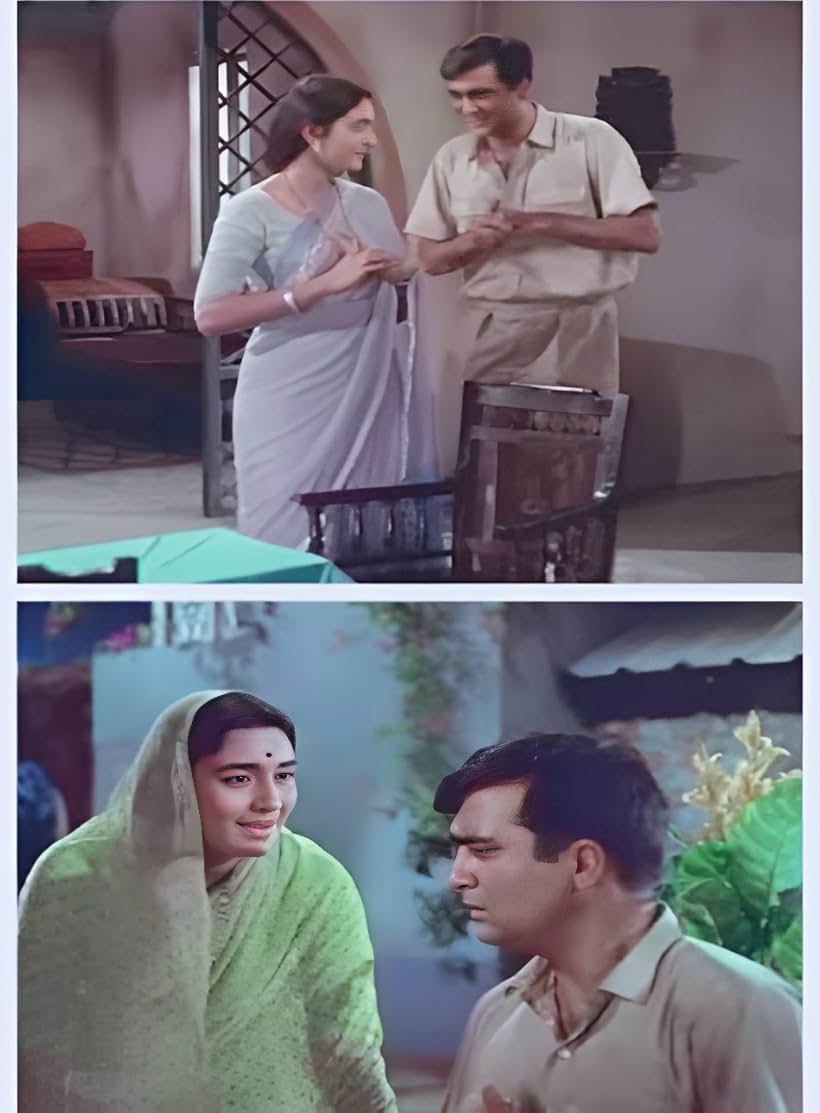 Sunil Dutt and Sulochana Latkar in Mehrban (1967)