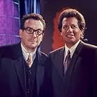 Elvis Costello and Garry Shandling in The Larry Sanders Show (1992)