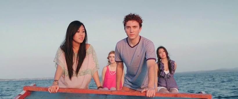 Daryl Sabara, Philippa Coulthard, Melissa Le-Vu, and Natasha Gott in After the Dark (2013)