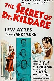 Lew Ayres, Lionel Barrymore, and Laraine Day in The Secret of Dr. Kildare (1939)