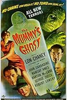 John Carradine, Lon Chaney Jr., Ramsay Ames, Barton MacLane, and George Zucco in The Mummy's Ghost (1944)