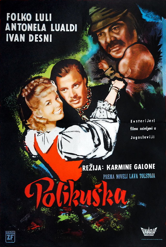 Sabine Bethmann, Ivan Desny, and Folco Lulli in Polikuschka (1958)