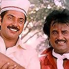 Mammootty and Rajinikanth in Thalapathi (1991)