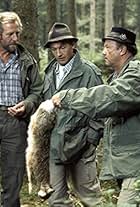 Winfried Frey, Hermann Giefer, and Hans Stadlbauer in Forsthaus Falkenau (1989)