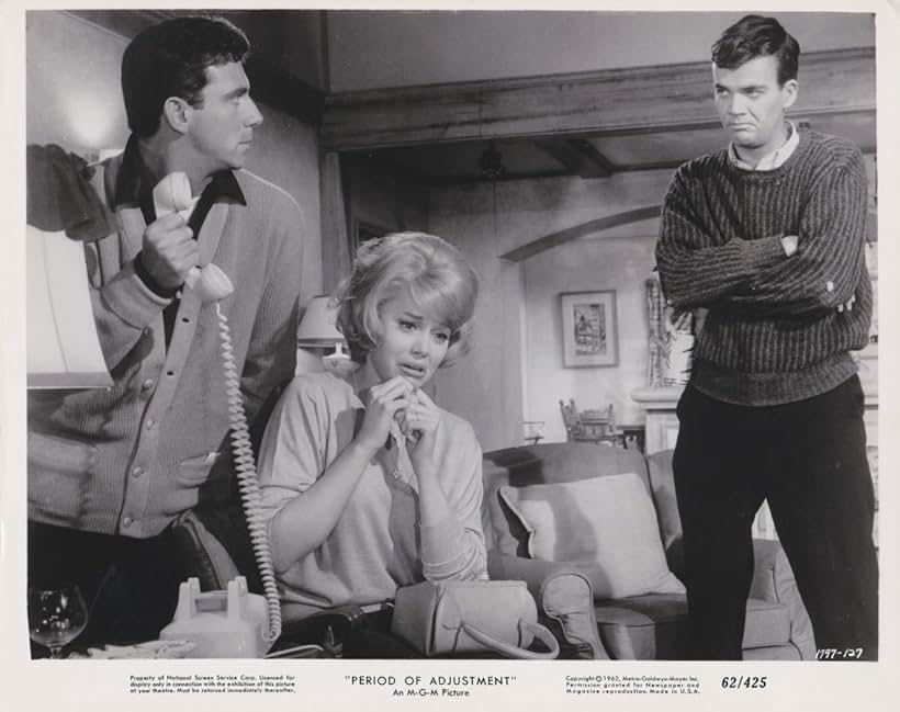 Jane Fonda, Jim Hutton, and Anthony Franciosa in Period of Adjustment (1962)