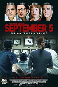 Ben Chaplin, Peter Sarsgaard, John Magaro, and Leonie Benesch in September 5 - The Day Terror Went Live (2024)