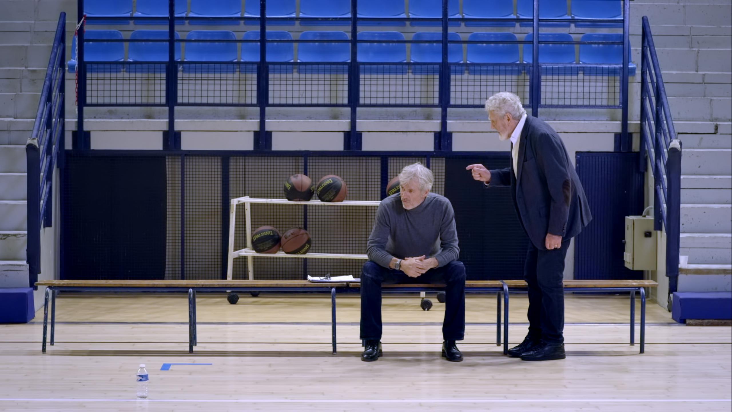 Olivier Pagès and Patrick Préjean in La légende (2018)