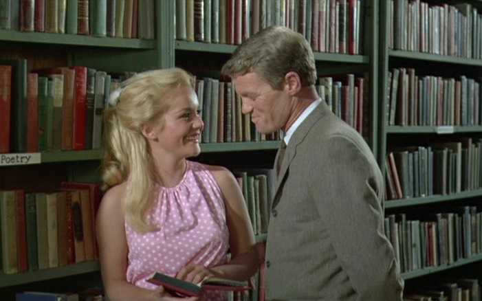 Tuesday Weld and Jeremy Slate in I'll Take Sweden (1965)