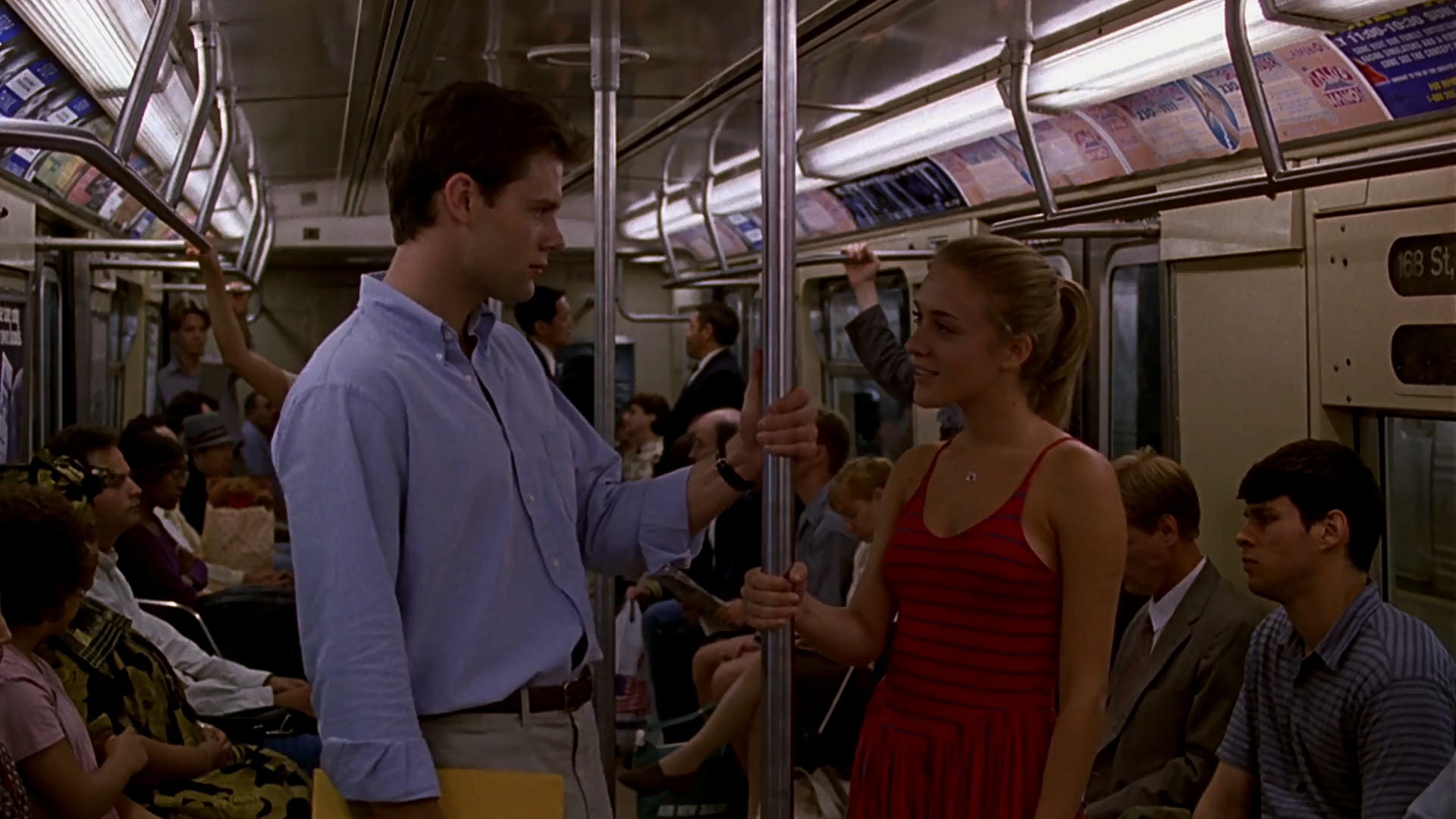 Chloë Sevigny and Matt Keeslar in The Last Days of Disco (1998)