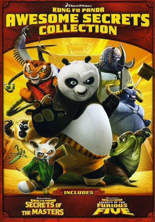 Dustin Hoffman, Angelina Jolie, Lucy Liu, Jack Black, David Cross, Dennis Haysbert, Seth Rogen, and James Sie in Kung Fu Panda: Awesome Secrets Collection (2012)