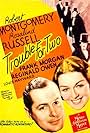 Robert Montgomery and Rosalind Russell in Trouble for Two (1936)