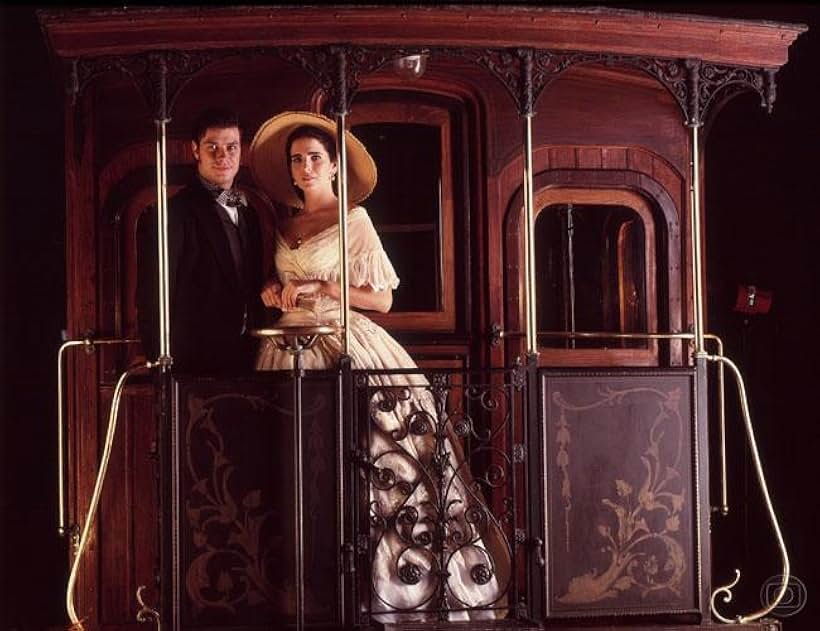 Fábio Assunção and Malu Mader in The Power of Desire (1999)