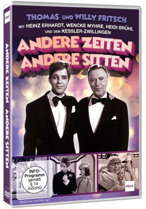 Heinz Erhardt, Thomas Fritsch, Willy Fritsch, and Wenche Myhre in Andere Zeiten - Andere Sitten (1967)