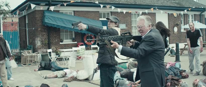 Alan Ford, Michelle Ryan, and Rasmus Hardiker in Cockneys vs Zombies (2012)