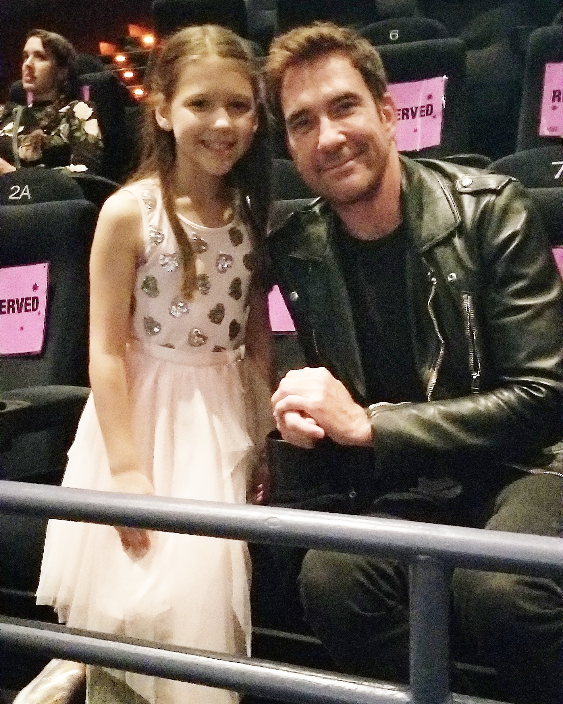 With Dylan McDermott at the premiere of The Clovehitch Killer