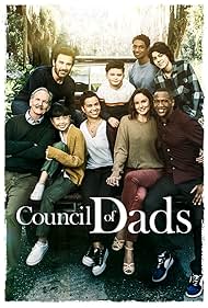 Michael O'Neill, J. August Richards, Tom Everett Scott, Sarah Wayne Callies, Clive Standen, Emjay Anthony, Michele Weaver, Thalia Tran, and Blue Chapman in Council of Dads (2020)