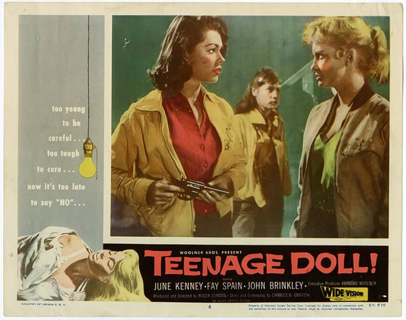 June Kenney, Fay Spain, and Barbara Wilson in Teenage Doll (1957)