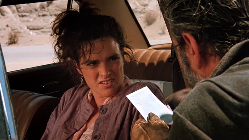 Tom Everett and Kate Hodge in Leatherface: Texas Chainsaw Massacre III (1990)