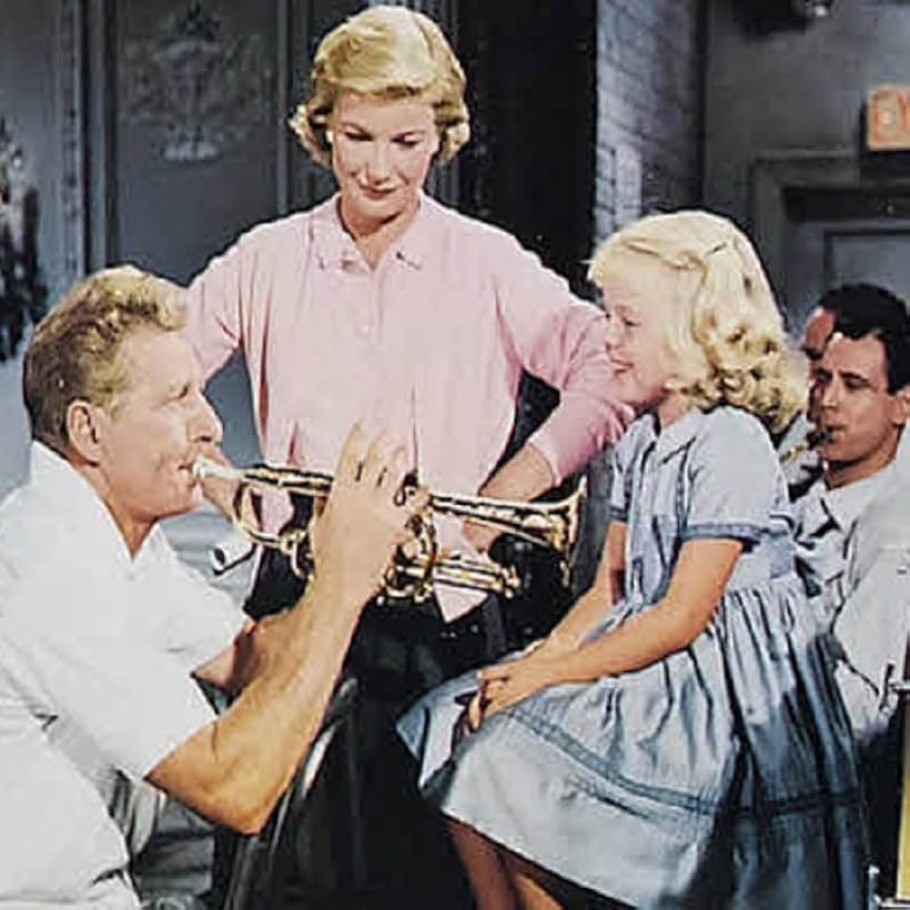 Barbara Bel Geddes, Danny Kaye, and Susan Gordon in The Five Pennies (1959)