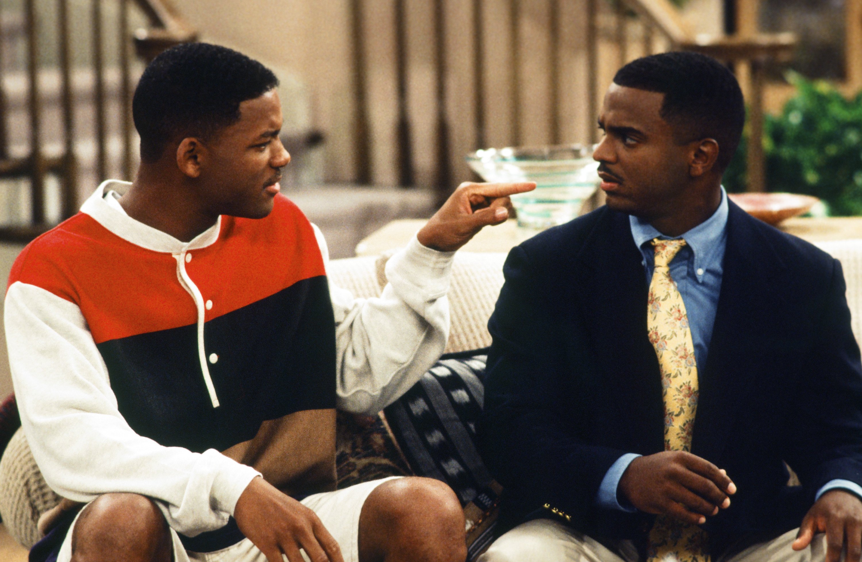 Will Smith and Alfonso Ribeiro in The Fresh Prince of Bel-Air (1990)