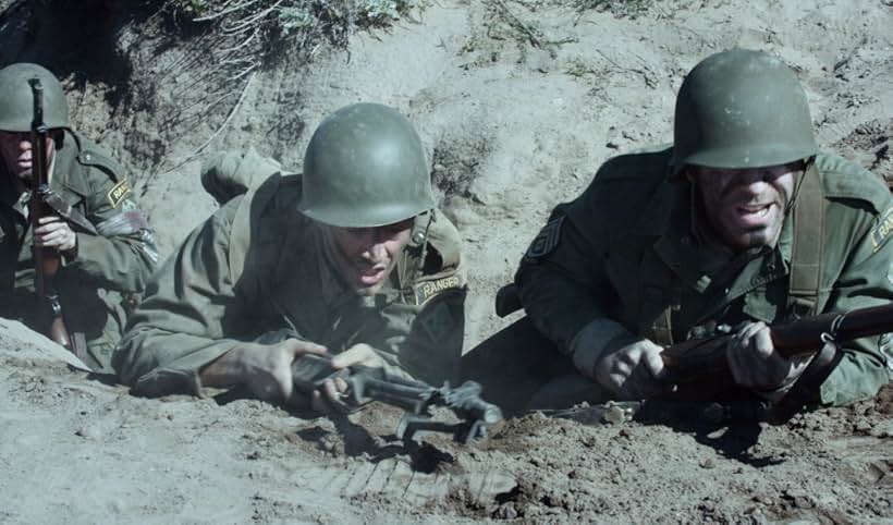 Kellan Rhude and Jesse Kove in D-Day: Battle of Omaha Beach (2019)