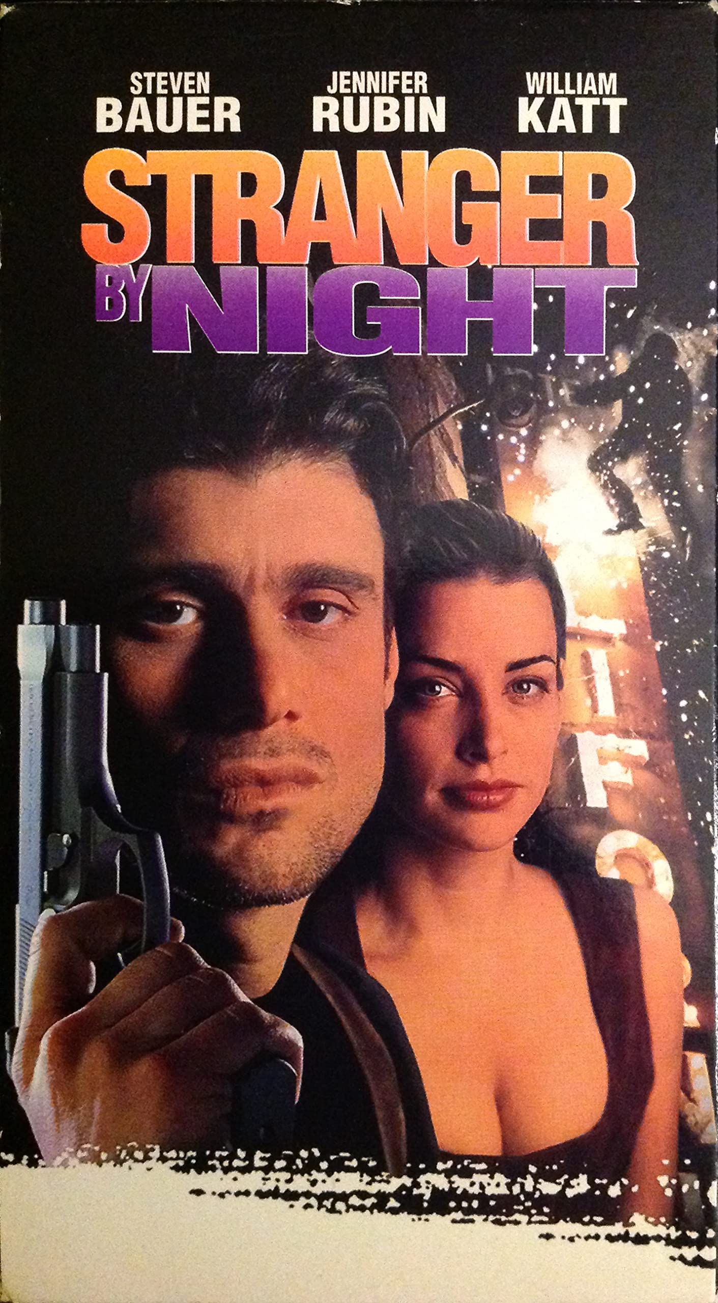 Steven Bauer and Jennifer Rubin in Stranger by Night (1994)