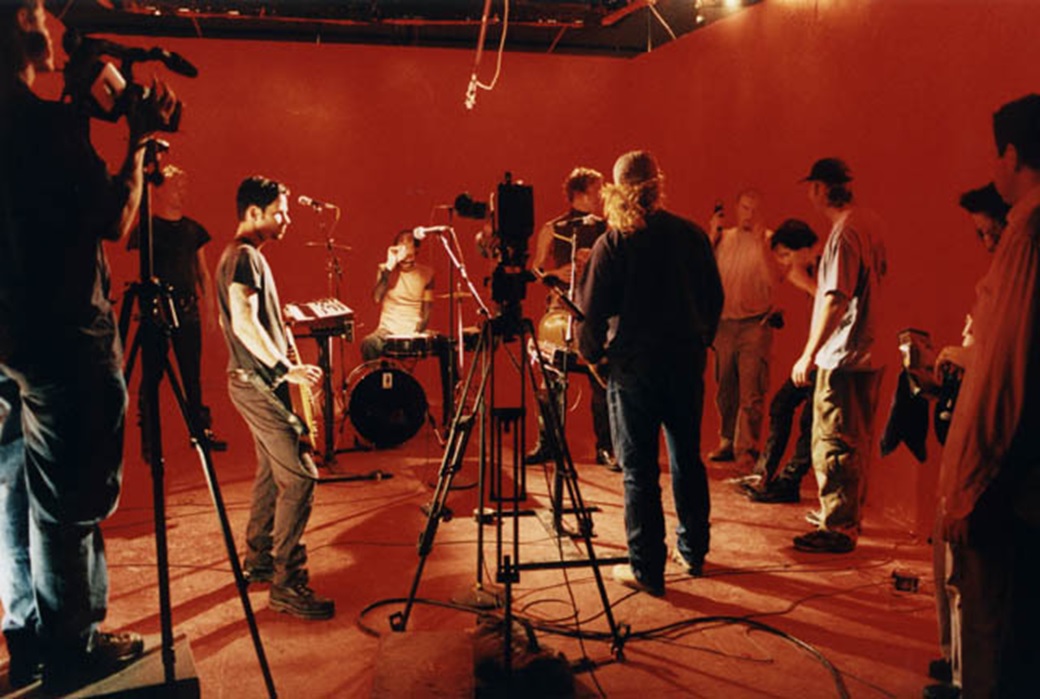 Robin Finck, Danny Lohner, Trent Reznor, Nine Inch Nails, and Jerome Dillon in Nine Inch Nails: Into the Void (2000)