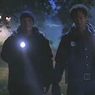 Gary Dourdan and George Eads in CSI: Crime Scene Investigation (2000)