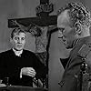 Max von Sydow and Gunnar Björnstrand in Nattvardsgästerna (1963)