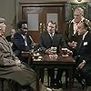 Tommy Godfrey, Paul Luty, Keith Marsh, Jack Smethurst, and Rudolph Walker in Love Thy Neighbour (1972)