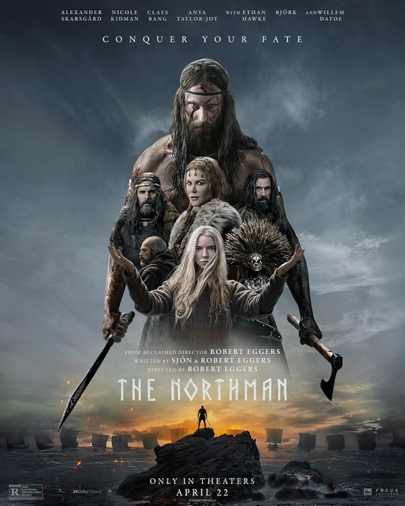 Ethan Hawke, Nicole Kidman, Björk, Alexander Skarsgård, and Anya Taylor-Joy in The Northman (2022)