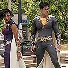 Meagan Good and Ross Butler in Shazam! Fury of the Gods (2023)