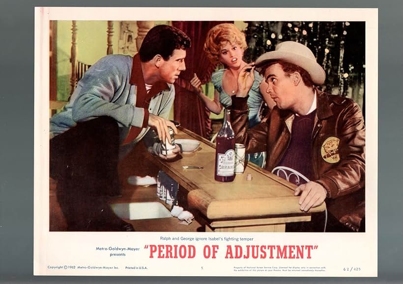 Jane Fonda, Jim Hutton, and Anthony Franciosa in Period of Adjustment (1962)