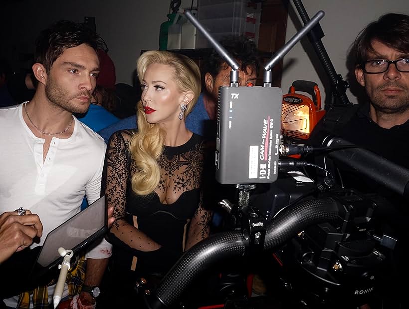 Behind the scenes of Ed Westwick & Louise Linton in "Me, You, Madness"