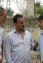 Andreas Zikoulis, Kostas Piperidis, and Dimitris Maziotis in Episode #1.14 (2023)