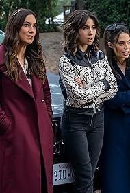 Chloe Bridges, Angelique Cabral, and Nichole Sakura in Maggie (2022)