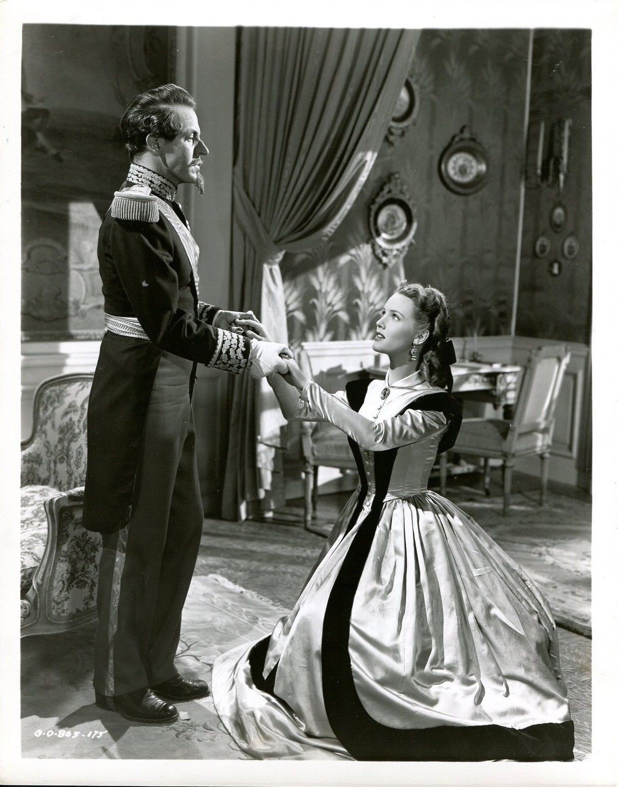 Barbara Britton and George Macready in The Return of Monte Cristo (1946)