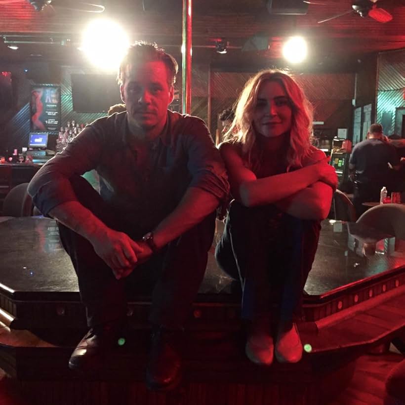 Samaire Armstrong and Michael Raymond-James in Carter & June (2017)