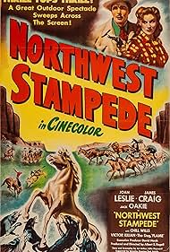 James Craig and Joan Leslie in Northwest Stampede (1948)