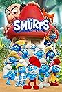 Davis Freeman, Youssef El Kaoukibi, Vincent Broes, Mark Irons, and Bérangère Mc Neese in The Smurfs (2021)