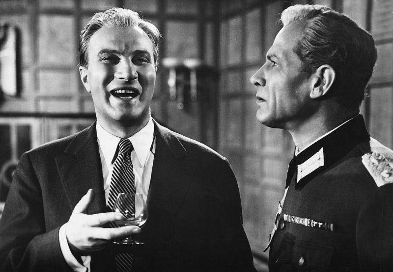 Martin Held and Viktor Staal in Spy for Germany (1956)