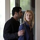 Ahmed Lucan as Navid, Claire Danes as Carrie Mathison in Homeland (Season 3, Episode 6).