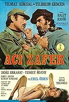 Deniz Erkanat, Yildirim Gencer, and Yilmaz Köksal in Aci Zafer (1972)