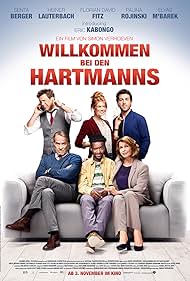 Senta Berger, Heiner Lauterbach, Elyas M'Barek, Florian David Fitz, Palina Rojinski, and Eric Kabongo in Benvenuto in Germania! (2016)