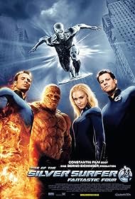 Jessica Alba, Michael Chiklis, Chris Evans, and Ioan Gruffudd in Fantastic Four: Rise of the Silver Surfer (2007)