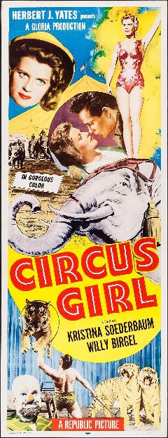 Willy Birgel and Kristina Söderbaum in Circus Girl (1954)